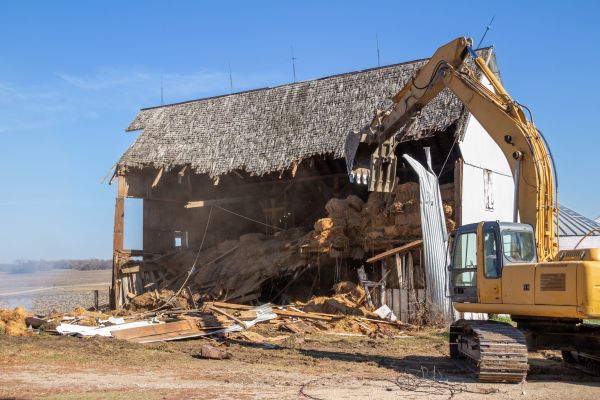Barn Demolition in Murphy