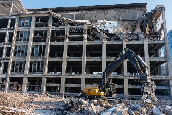 Commercial Building Demolition in Murphy