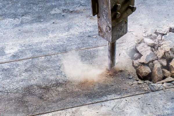 Concrete Patio Removal in Murphy