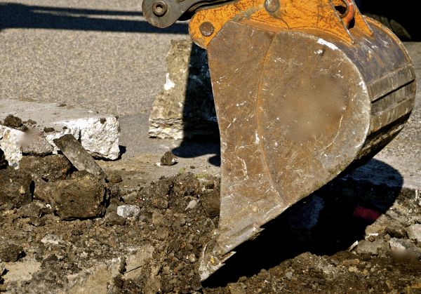 Cement Pad Demolition in Murphy