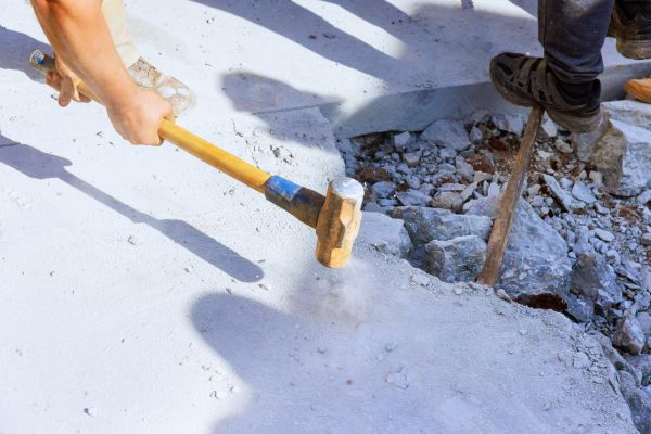Concrete Pavement Demolition in Murphy