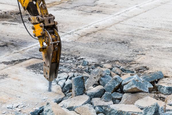Parking Lot Removal in Murphy