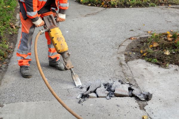 Concrete Sidewalk Removal in Murphy