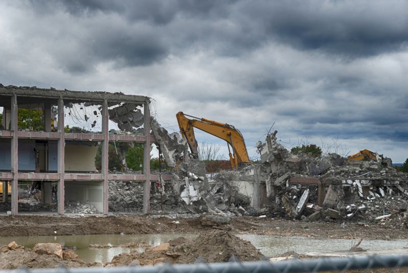 Commercial Site Demolition detail