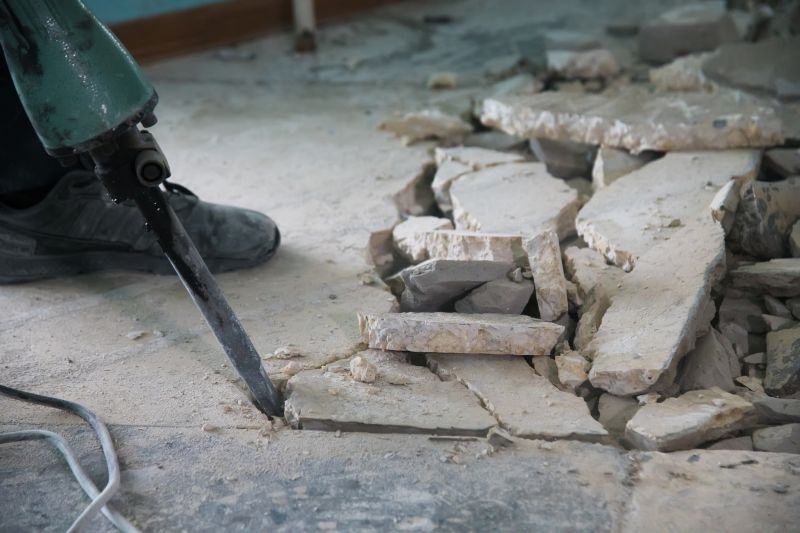Concrete Pavement Demolition detail