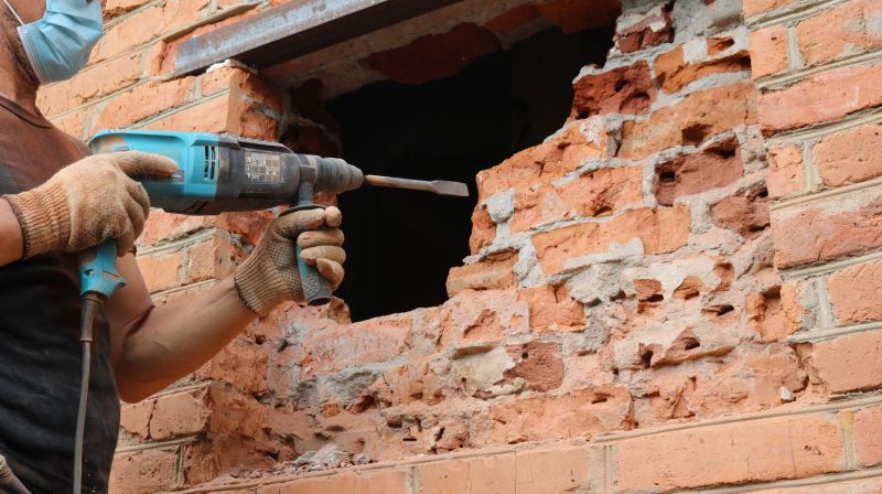 Exterior Demolition detail