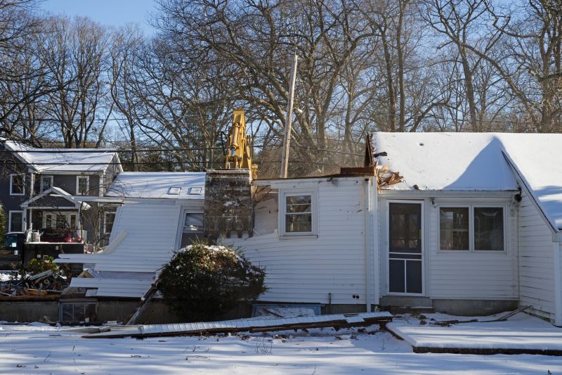 Exterior Demolition detail