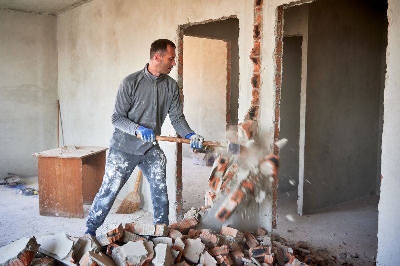 Exterior Demolition detail