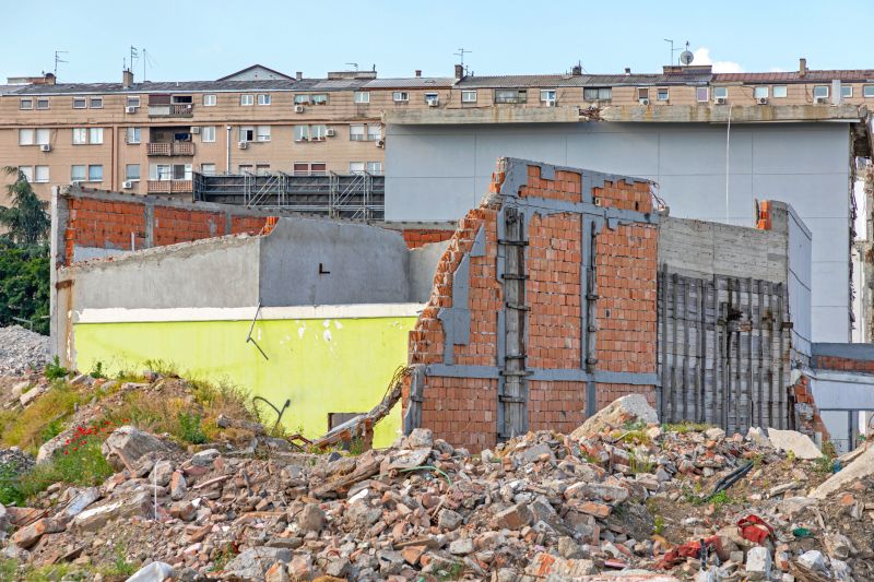 Walls Demolition detail